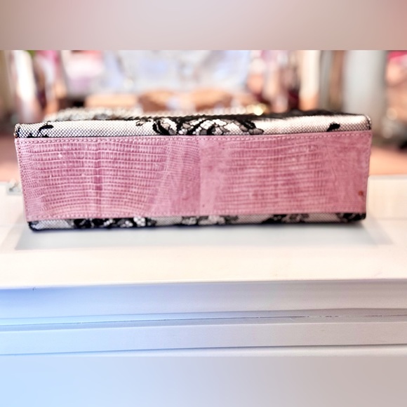 Rare Vintage Pink Lace Valentino Garavani Bag - Picture 11 of 11